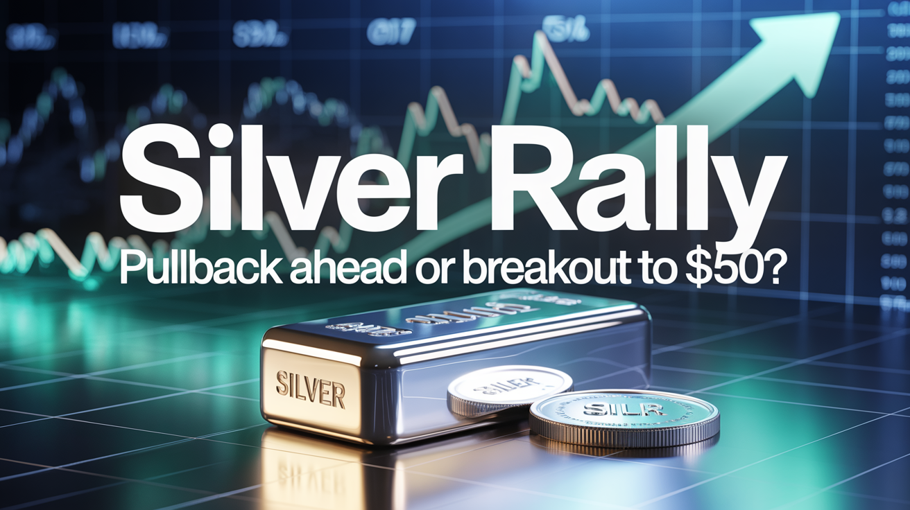 Silver Rally Pullback Ahead or Breakout to $50?
