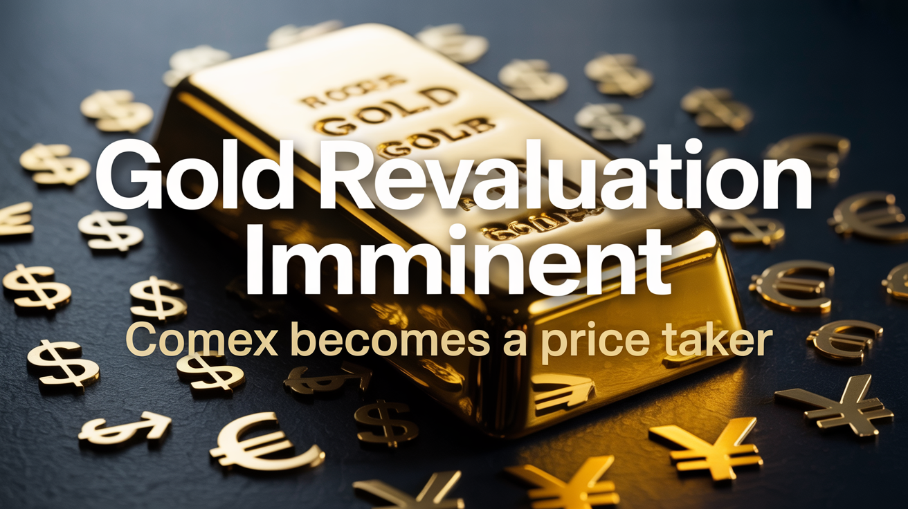 Why a Gold Revaluation Looks Imminent—and Why COMEX Is Becoming a Price Taker