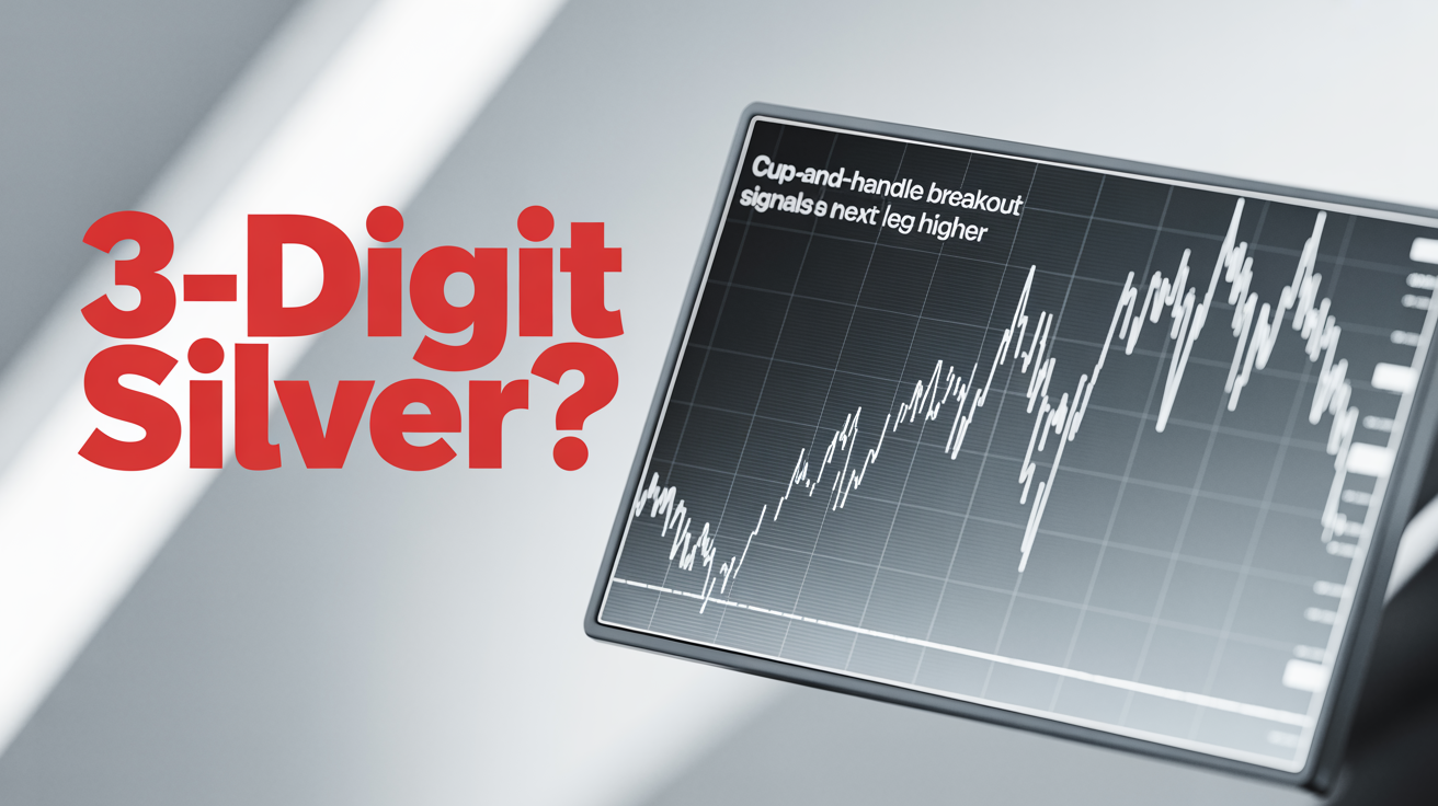 3-Digit Silver? Cup-and-Handle Breakout Signals the Next Leg Higher