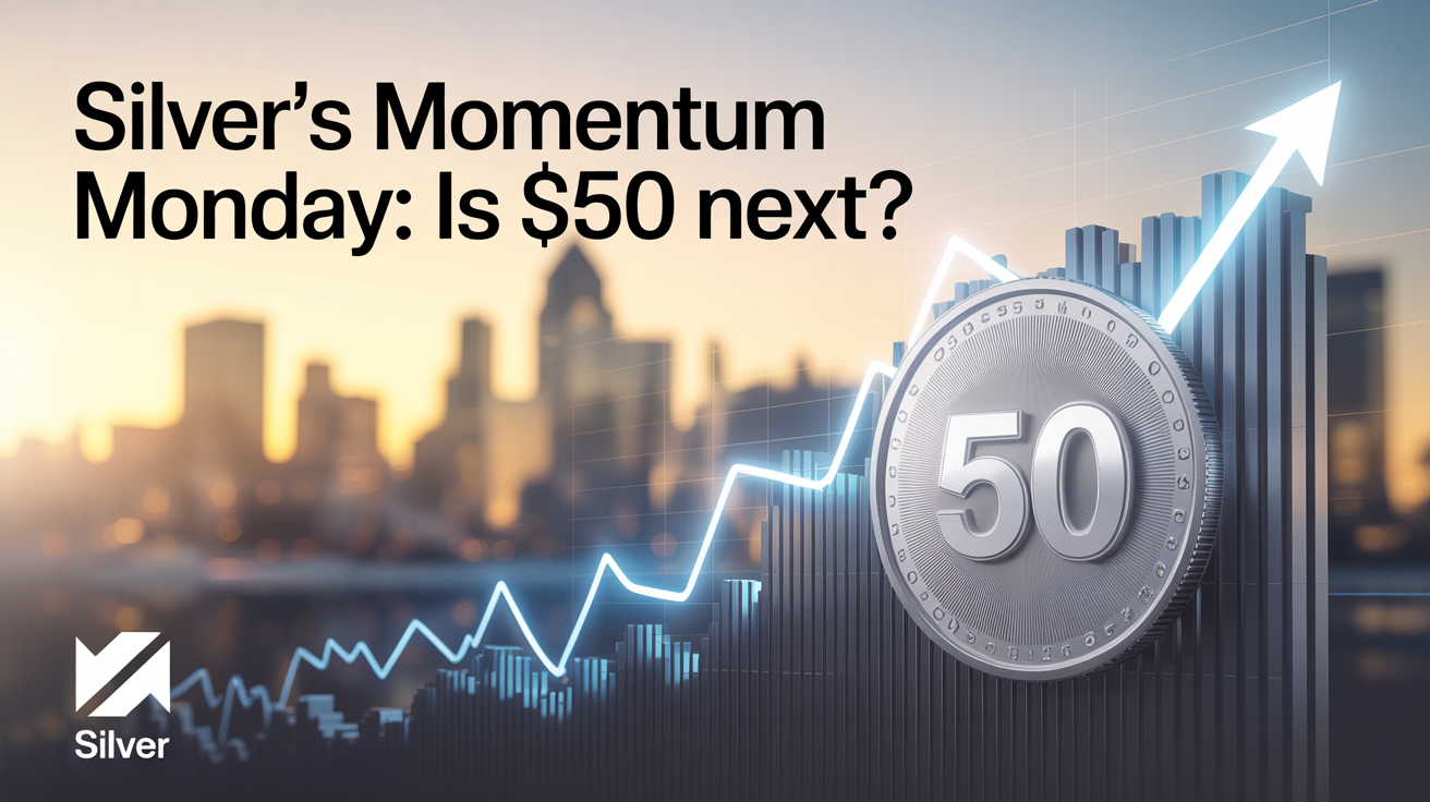 Silver’s Momentum Monday: Is $50 Next?